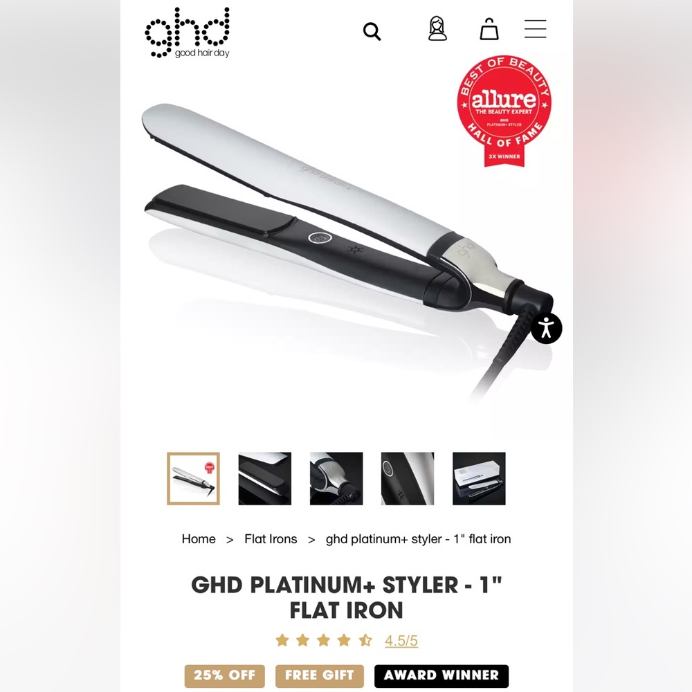 ❤️Ghd Platinum hair straightener ❤️